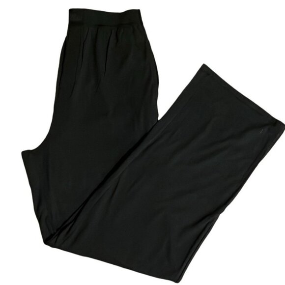 Skims Boyfriend Loose Pant Onyx Black Size M NWT MSRP $68 - Picture 2 of 7